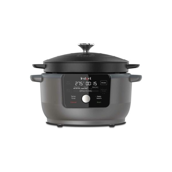 Instant Pot 6-Quart 1500W Enameled Cast Iron Electric Round Dutch Oven Online Hot Sale