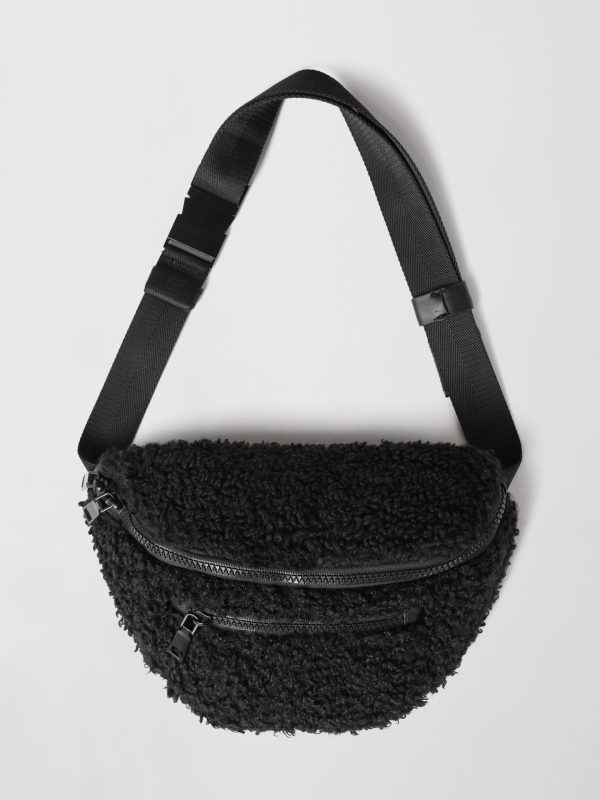 Sherpa Fanny Pack - Black Online Hot Sale